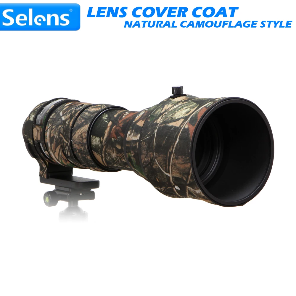 Selens натуральный камуфляжный чехол для объектива Canon EF 70 200 мм f/2 8 IS II 600 f/4L Nikon 500 f/5 6