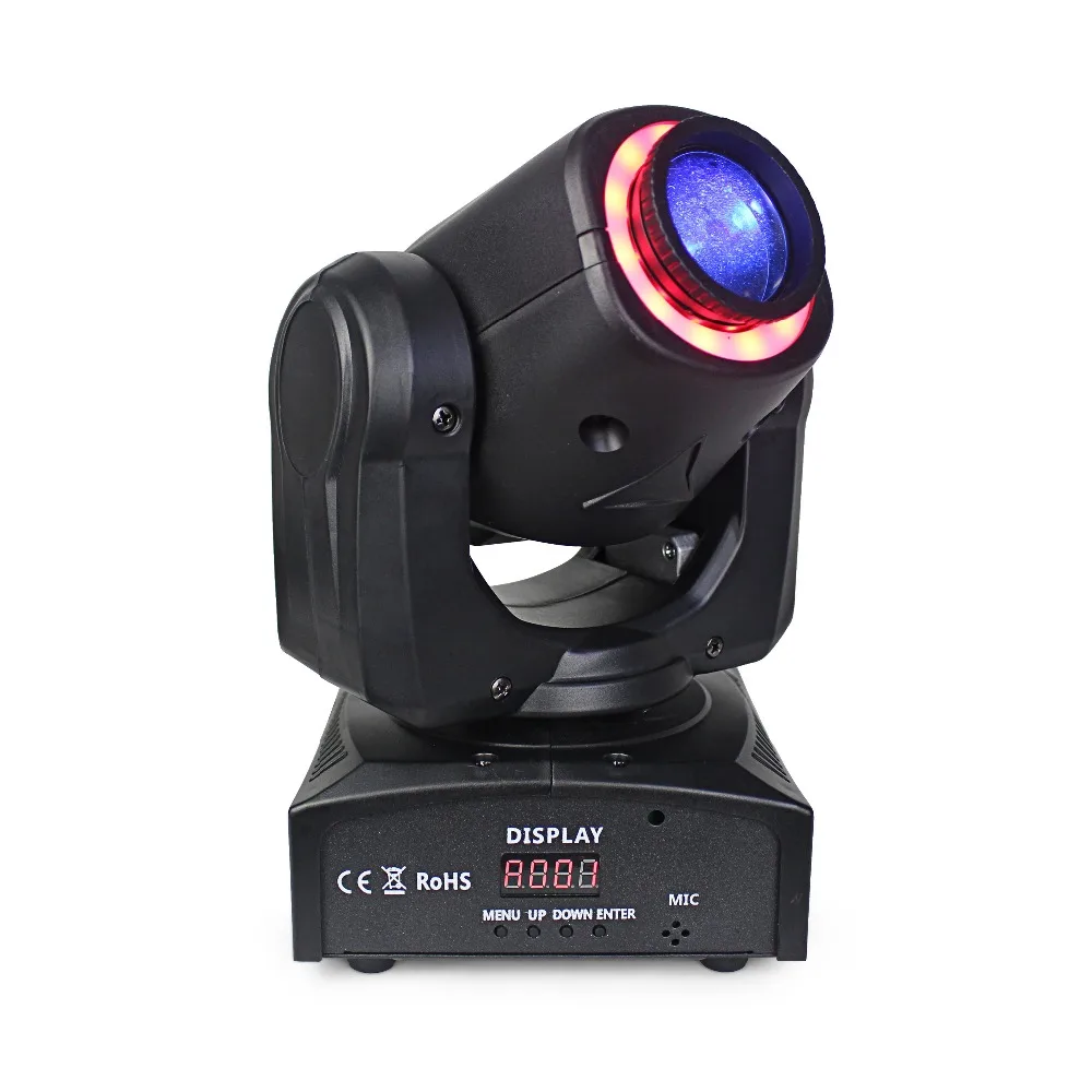 Горячая Распродажа 30 Вт мини led moving head Спот сценическое освещение со