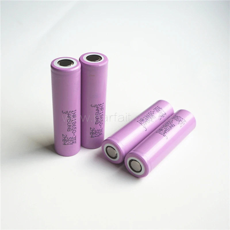 Для SAMSUNG INR18650-35e 3500mah 25A 3,6 V 3,7 V литий-ионная аккумуляторная батарея для электронных сигарет/электронных инструментов источник питания