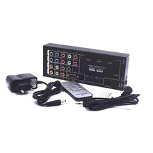 New Multi-Functional HDMI Switch Converter HDMI Audio Extractor with 8 Inputs to 1 HDMI Output with Optical / Coaxial 5.1 Ch