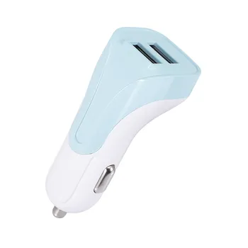 

Car USB Charger Quick Charge 12V/24V Mobile Phone Charger 2 Port USB Fast Car Charger for iPhone Samsung Tablet Car-Charger #30