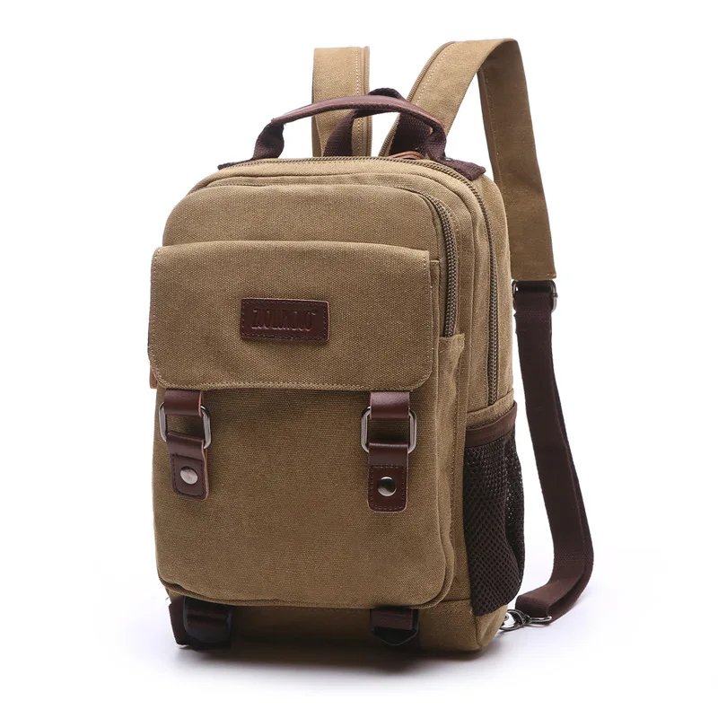 Новинка, мужской холщовый альпинистский рюкзак, дорожная сумка, высокое качество, многофункциональные рюкзаки для мужчин, сумки через плечо, bolsas an715 - Цвет: khaki