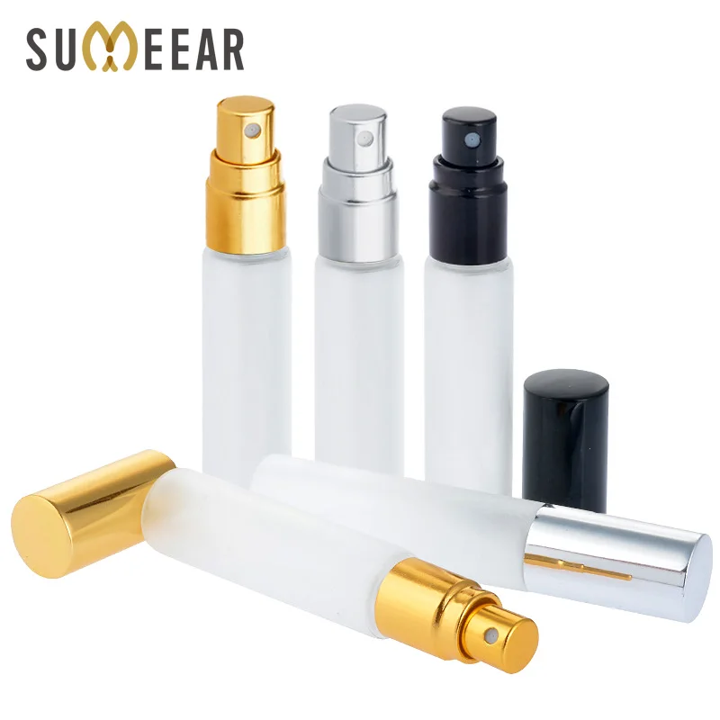 

100 Pieces/Lot 10ml Mini Perfume Bottle Refillable Perfume Bottle Atomizer Empty Perfume Sample Bottles for Travel Container