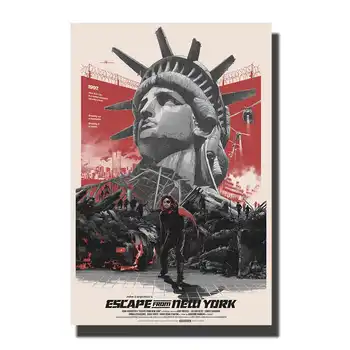 

Art Poster Print Escape From New York Classic Movie Wall Canvas Modern painting Decor12x18 24x36 27x40