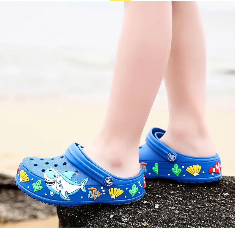2017 New fashion children garden shoes children cartoon sandal babies summer slippers high quality kids garden children sandals (12)
