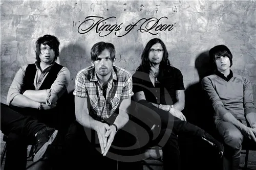 

G7196 Custom music kings of leon #u Home Decor modern For Bedroom Cloth Poster Size 20x30CM Canvas Poster W@196