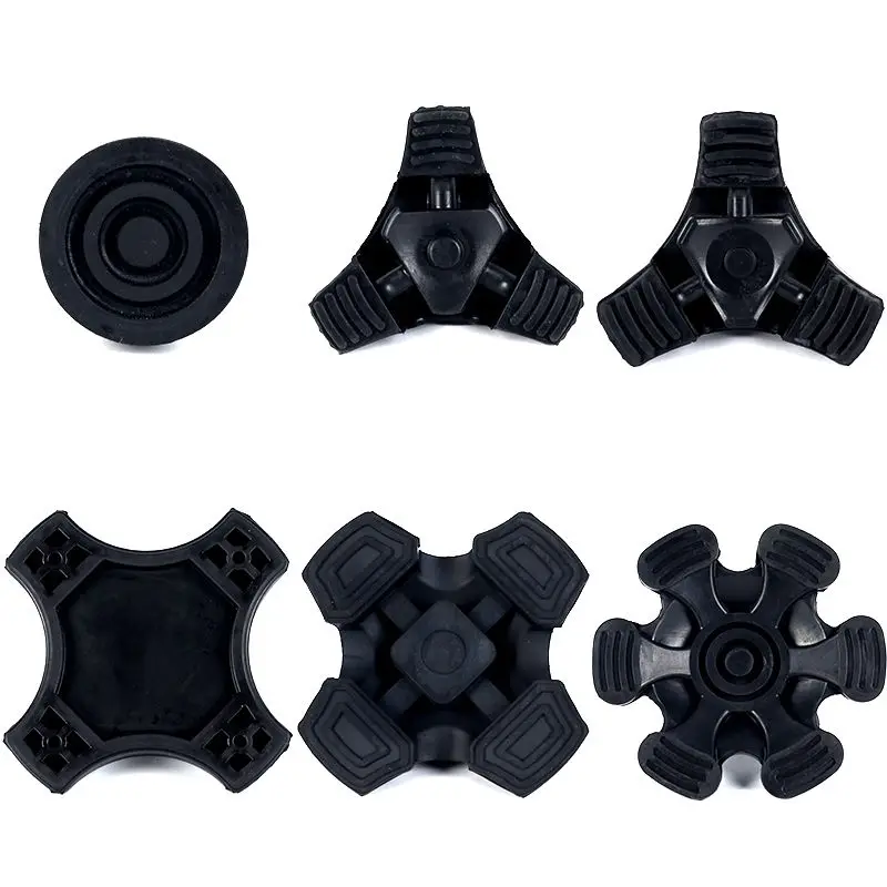 

Crutch Canes Leg Rubber Self Standing Walking Stick Tripod / Four-legged / Hexapod Tip End Cap Non-slip Base Pad Cover