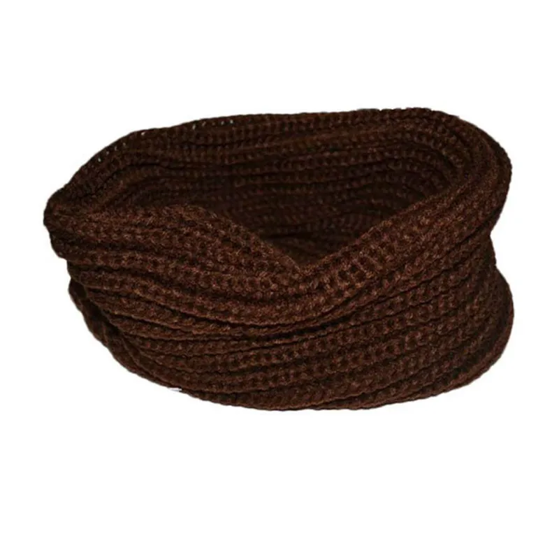 

New Fashion women scarf Warm Knittec Neck Circle High Quality Cowl Snood Multi-purpose wool Lady Girls Women's Scarf Five Color