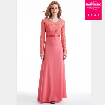 

2018 Parenting Lace cotton liene lace Robes Musulmane Turkish Abaya Muslim Robes Arab Worship Service Wj592 adult and child