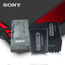 2 шт./лот sony NP-FH70 NPFH70 NP-FH60 DCR-DVD650 HC52 SX40 литиевых батарей цифровых фотокамер Батарея+ Зарядное устройство