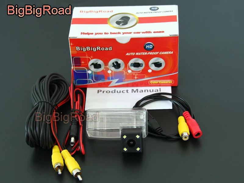 BigBigRoad Car Rear View Reverse Backup Parking Camera For toyota reiz 2010 2012 Canarado Estima Tarago Mark X Crown S200 S 200 (4)