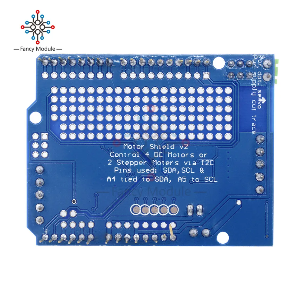 IIC I2C TB6612 Mosfet шаговый моторный модуль PCA9685 Servo Driver Shield модуль для Робот ардуино PWM Uno Leonardo заменить L293D