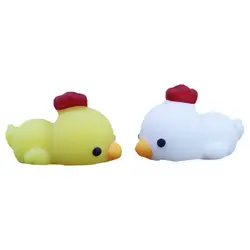 Желтая курица супер телефон ремни дети вентиляционные игрушки мягкие милые Креативные вакуумные игрушки-Случайные цвета Kawaii Squishy Little