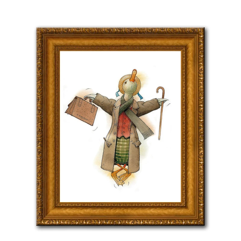 Kestutis-K-156-Mr Duck Paintingb