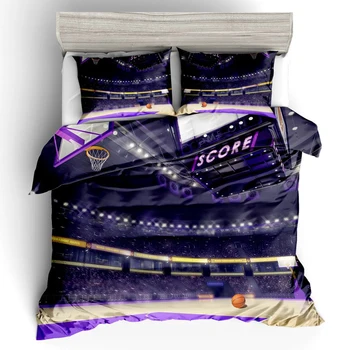 

Basketball Hall 3D Dream Football Basketball Quilt Cover Pillow Cover Bed Linens Twin Queen Duvet Cover Bedding Set King Size