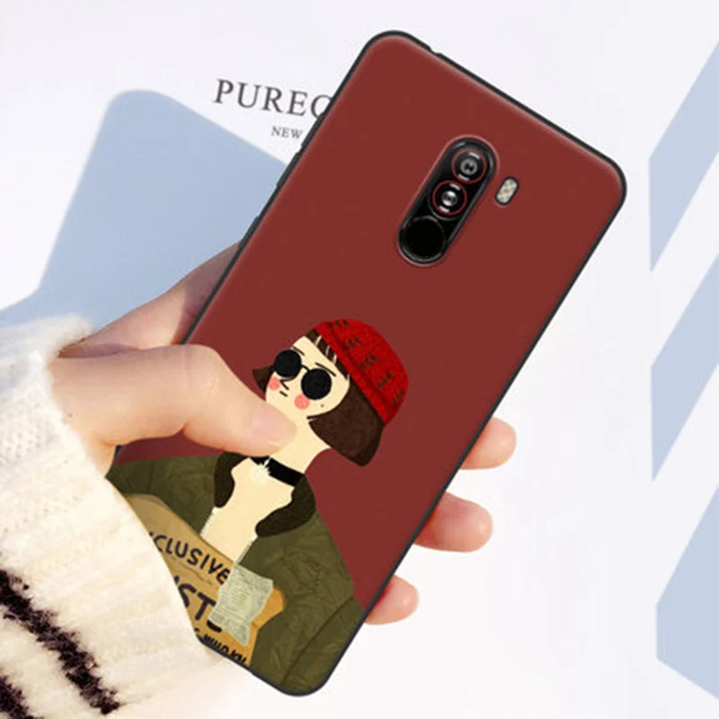 Чехол для Xiaomi Pocophone F1 чехол Poco силиконовый мягкий телефона глобальная Версия F 1