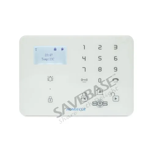 HOMSECUR Wireless Burglar 3G 2G font b Alarm b font Panel Only for Our 433Mhz GSM