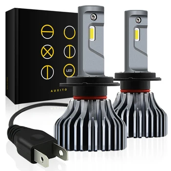 

2PCS H7 LED H4 H11 H9 H8 9005/HB3 9012 Fanless Car led Headlight Bulb for BMW e46 e60 e36 e90 e39 f30 f10 f20 x5 e53 e70 e30 e87