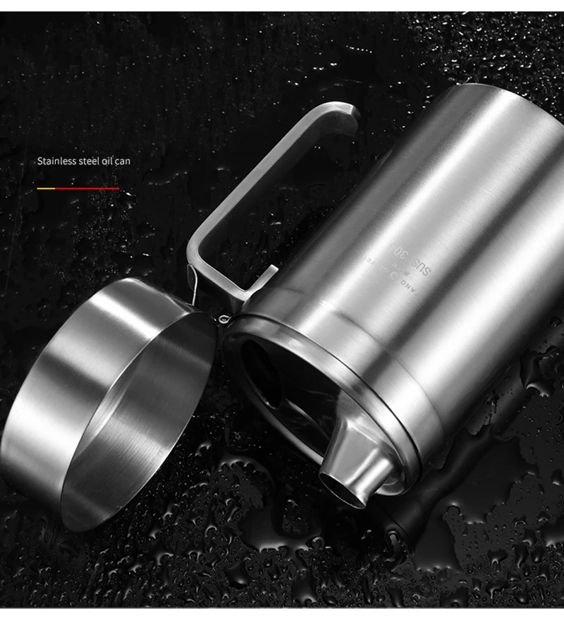 304 stainless steel oil can23