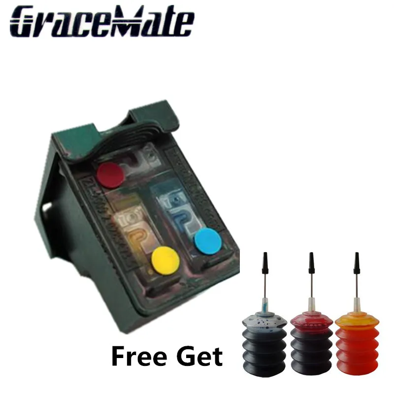

Color Refillable Ink Cartridge replacement For HP 662 Deskjet 1015 1515 2515 2545 2645 3545 Printer
