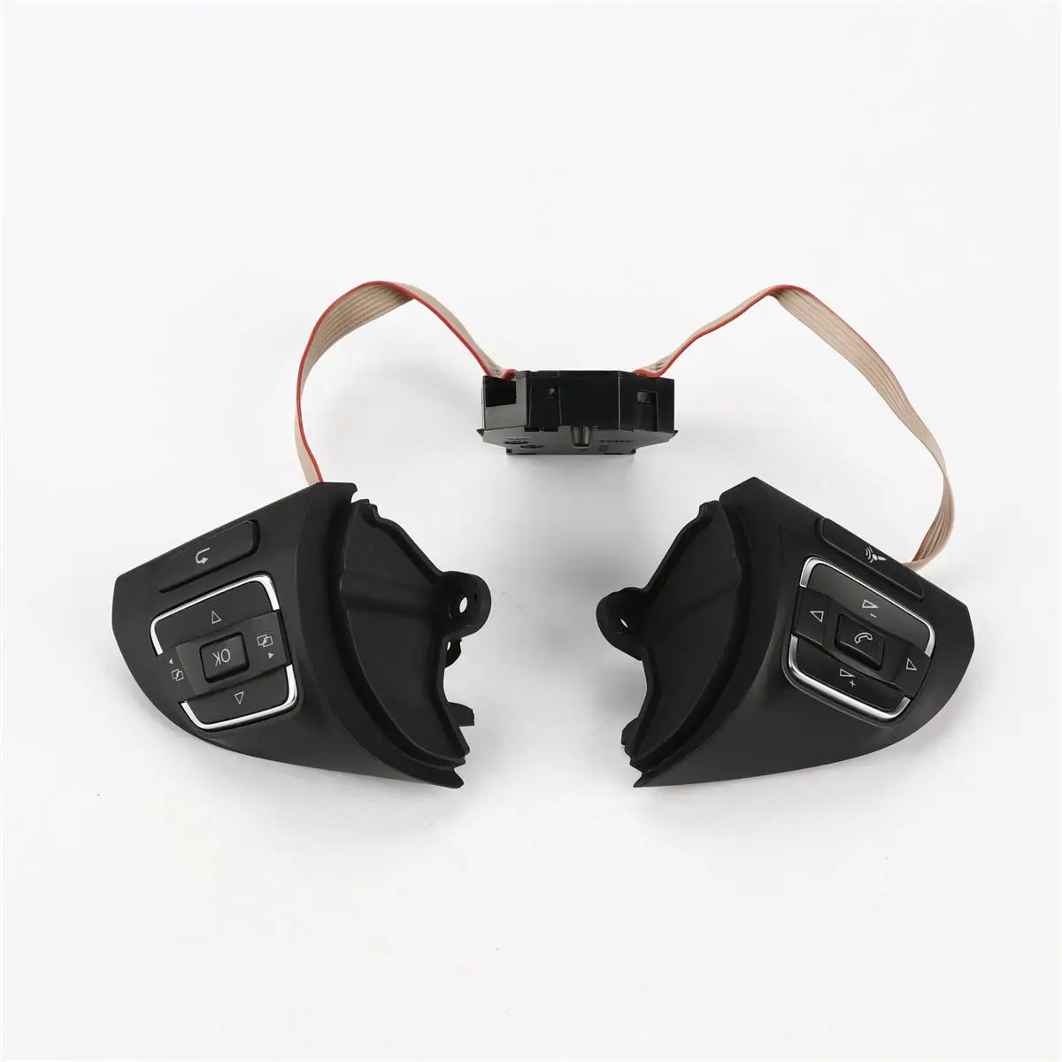 

1set Steering Wheel Multifunction Control Switch Button + Module for VW Jetta CC Tiguan Amarok 5C0 959 537 A/538 B/542 C