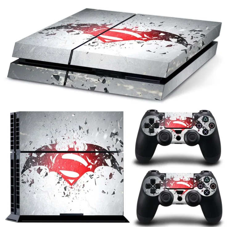 

Self adhesive games skin sticker full body decals cover wrap for PS4 controllers and console vinyl decal