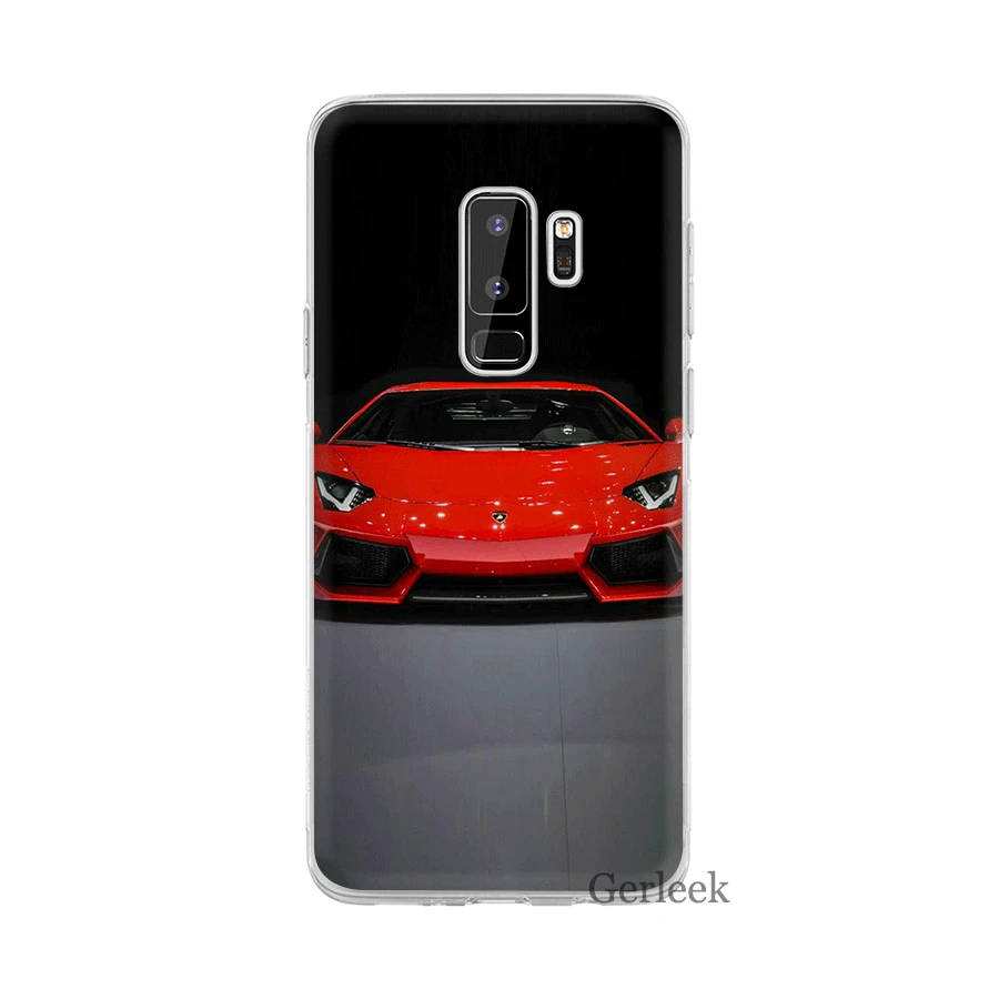 Спортивный чехол для телефона Lamborghini Samsung Galaxy A10 A20 A30 A40 A50 A60 A70 A3 A5 A6 A8 A7 A9 Plus