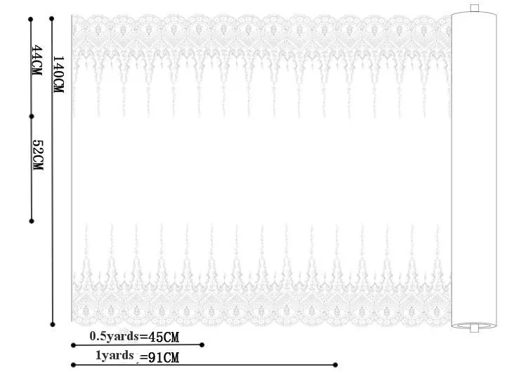 Двусторонняя симметричная белая хлопковая ажурная кружевная ткань с вышивкой приятная на ощупь мягкая летняя одежда кружевная ткань ширина 140 см RS472
