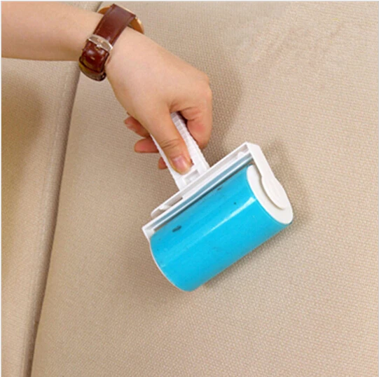 

Washable Sticky Hair Clothes Sticky Roller Buddy For Wool Dust Catcher Carpet Sheets Hair Sucking Dust Drum Cleaning Brush