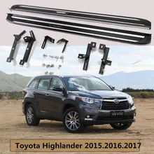 Подножки Подножка Бар Педали Для Toyota Highlander.High Качество Европейский Дизайн Nerf Бары