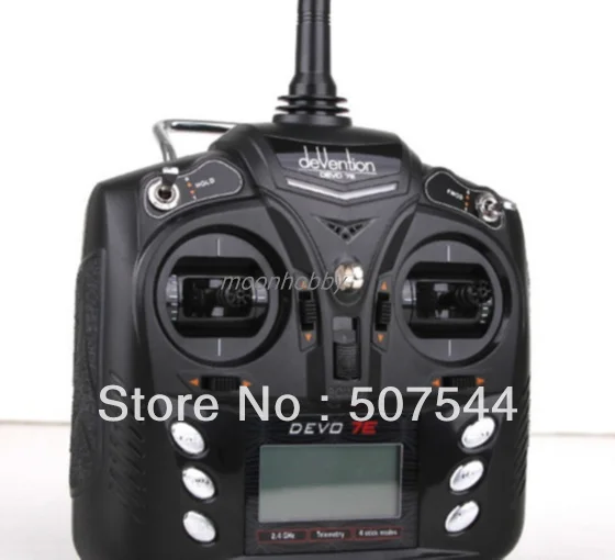 Walkera DEVO 7e 7ch передатчик Walkera Devention 7E радио с отслеживанием