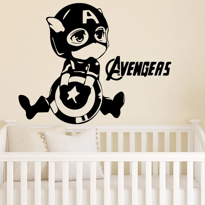 

Creative Design Pattern Wall Sticker for Kids Bedroom Accessories Waterproof Vinyl Wall Decals Self-adhesive Home Decor
