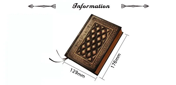 1 шт./лот, классический, тисненый, покрытый кожей, европейский стиль, записная книжка и дневник для школы, канцелярские товары и офисные принадлежности