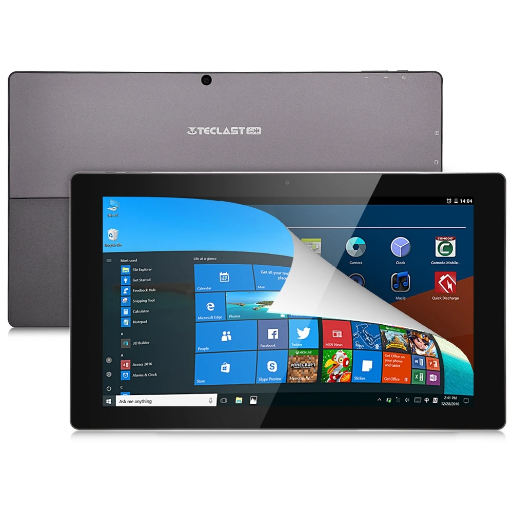 Original Teclast Tbook 16 Power 11.6 inch Windows 10 Android 6.0 Intel