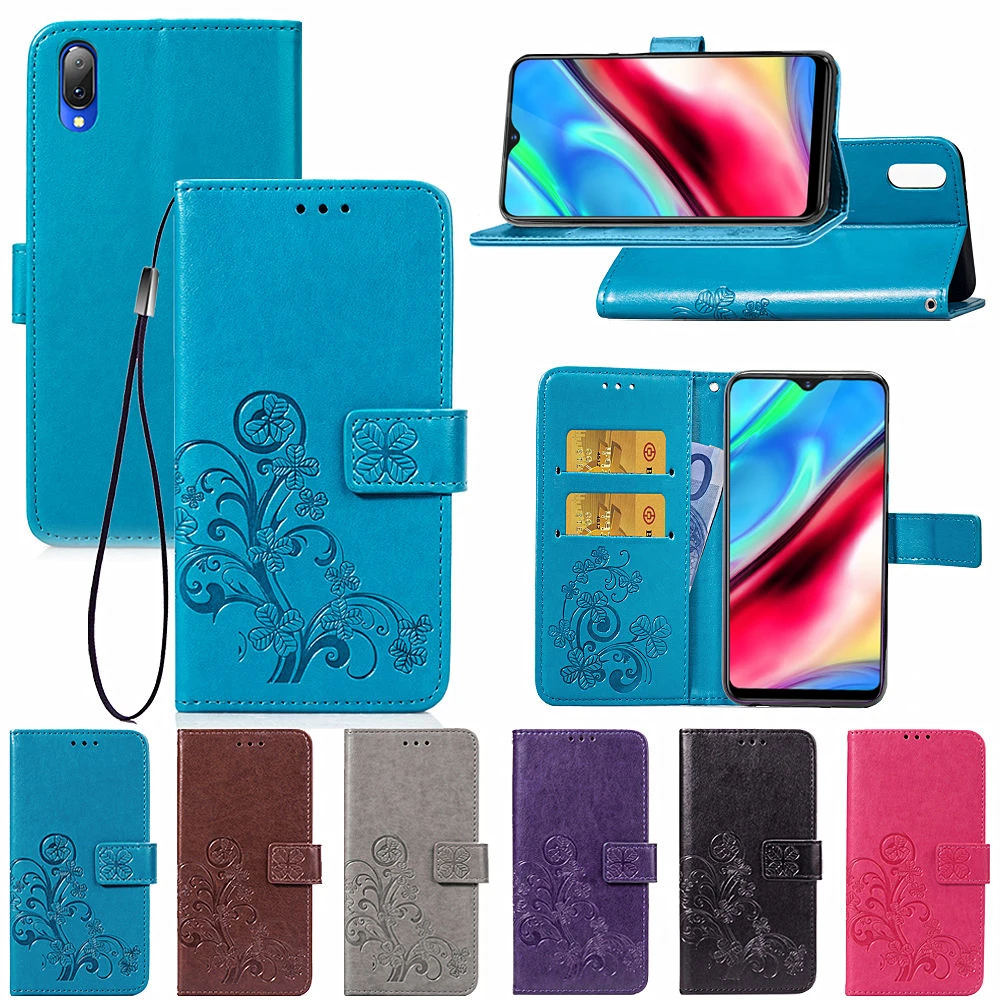 

Wallet Flip Cover Leather Case For VIVO Y93