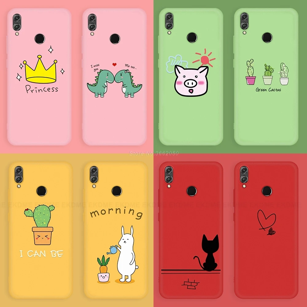 

Cat Heart Painted Phone Case For Huawei Honor 8X 10 20 Lite 20 Pro Case Silicone Soft TPU Cover For Huawei P30 P20 Pro P20 Lite