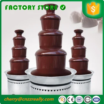 

2017 Commercial hotel buffet restaurant wine Chocolate Fountain Choco Tree machine EU standard
