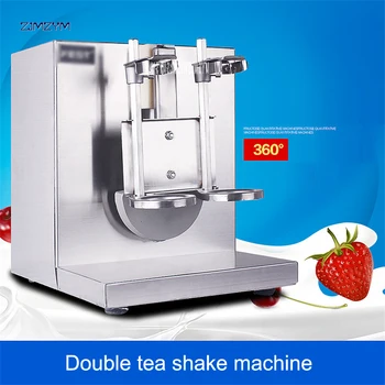 

Commercial Double head Bubble boba tea beverage Milk shaking machine Shaker 220V/110V 400r/min Food Processors 2018 NEW LJY120-2