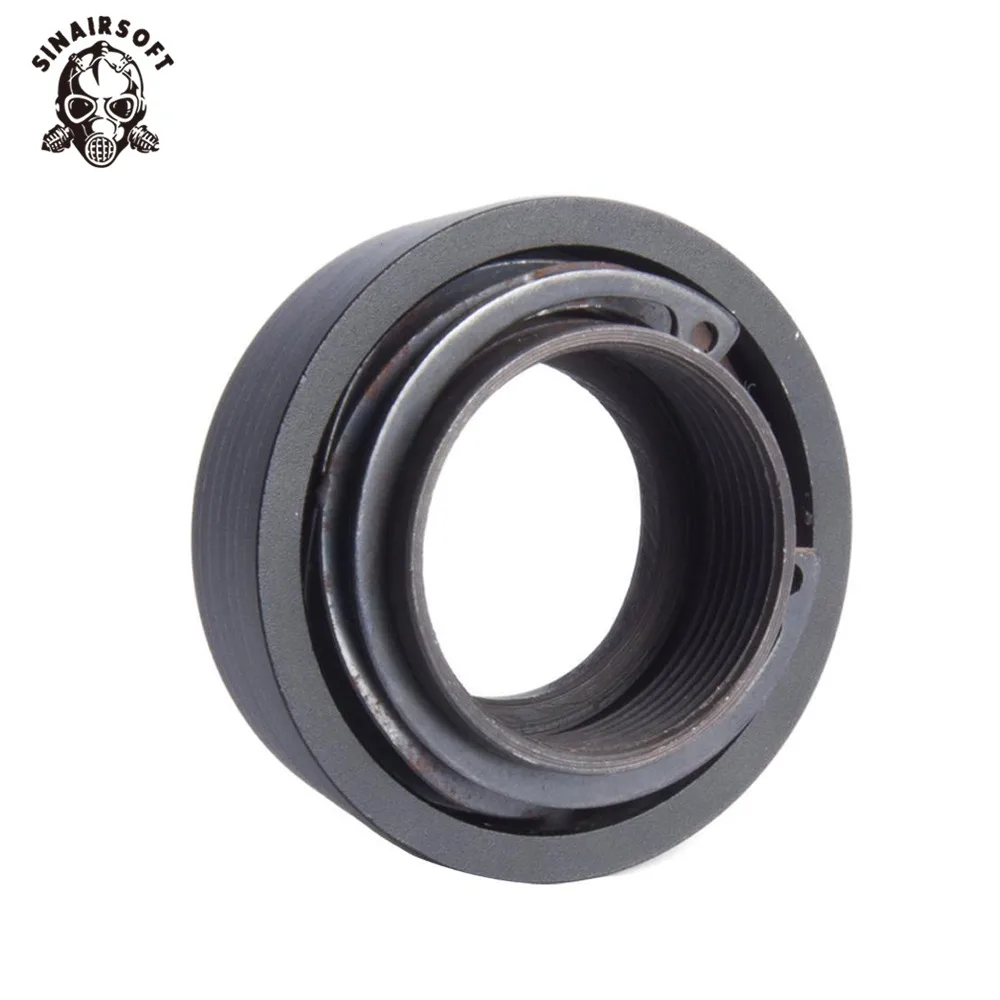 Тактическая алюминиевая прямая рельсовая система Handguard Delta Ring сборка бочка гайка