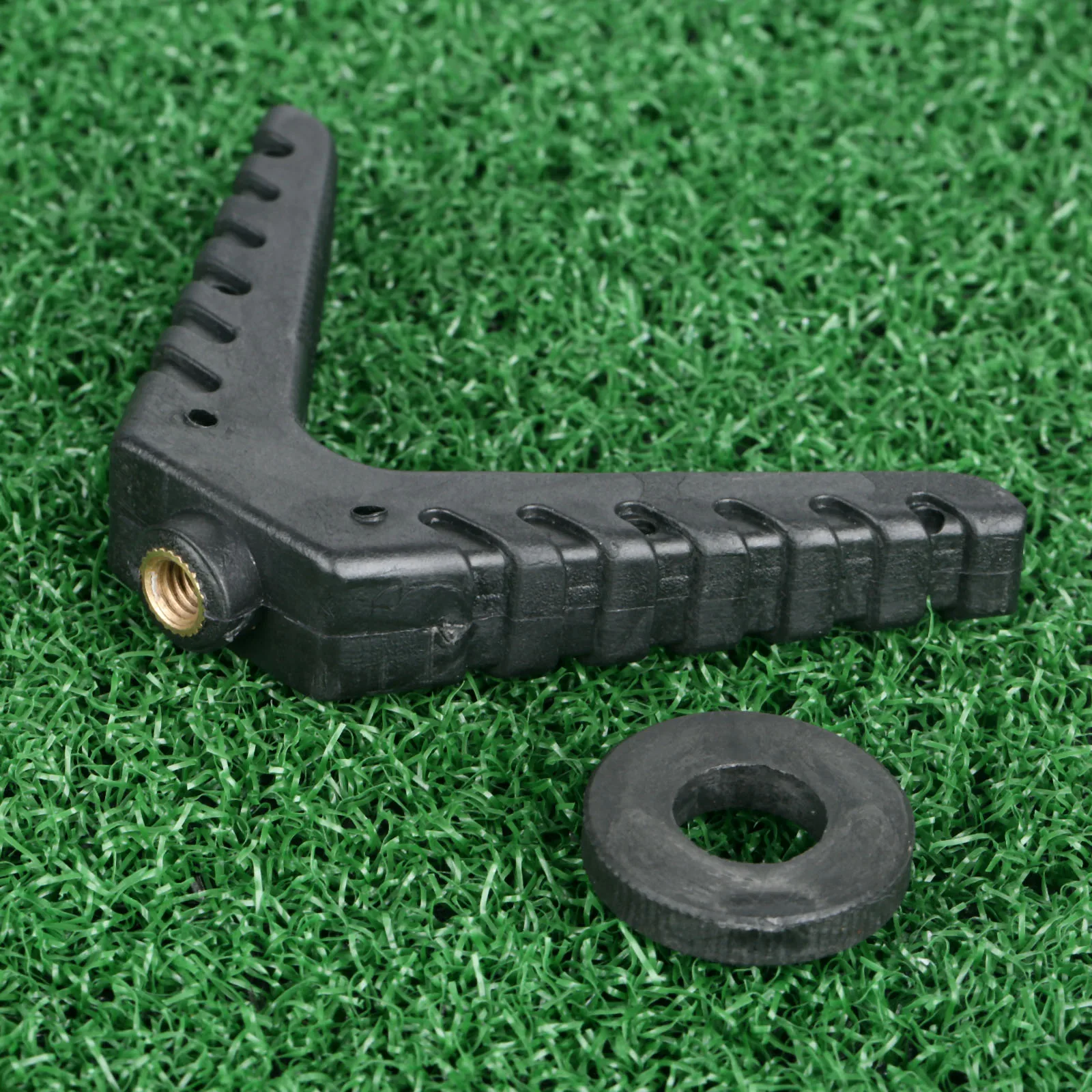 Plastic Universal Hunting Gun Rest Stick Shooting Accessories Fit For Rack V-Yoke V Camera Tripod With Bottom M6x1.0 Threads