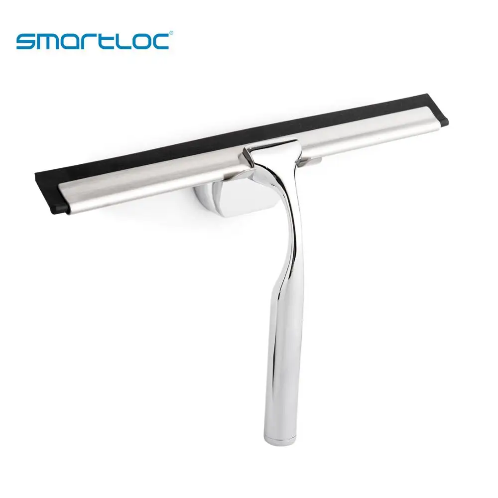  smartloc Stainless Steel Window Squeegee Rubber Spatula Glass Scraper Silicone Cleaning Tools Remov