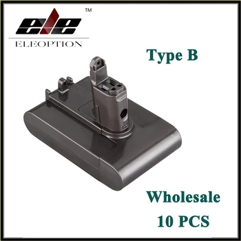 

Wholesale 10x Eleoption Replacement Power Tool Battery 22.2V 2.0Ah 2000mah Li-ion Type B for Dyson DC31 / DC34/DC35/DC44 /DC 45