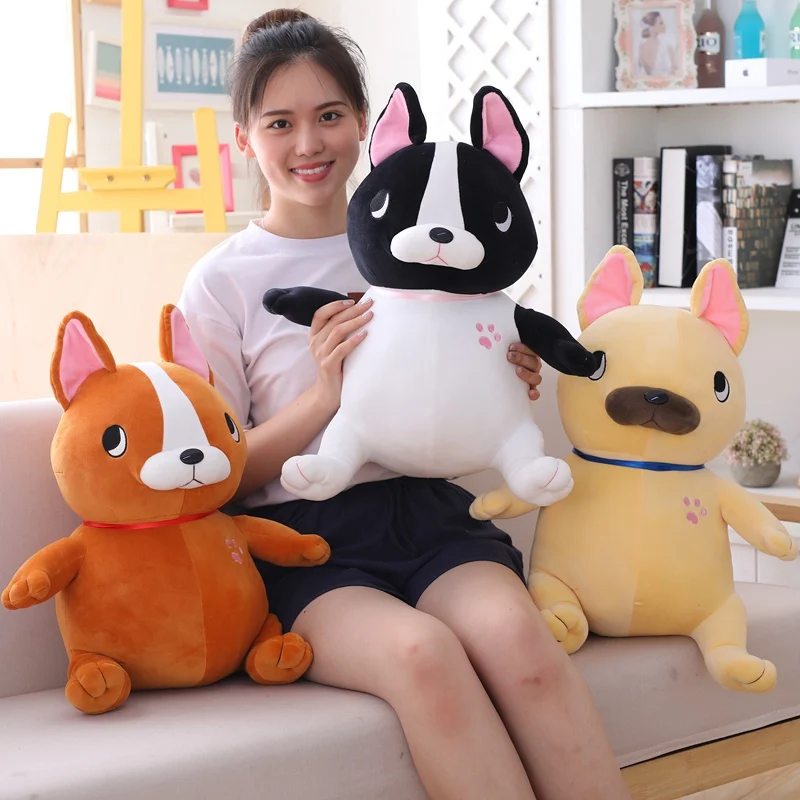 

1pc 35-65 Cute Cartoon Dog Plush Toy Stuffed Soft Kawaii Animal Cartoon Pillow Lovely Gift for Kids Baby Children Good Quality