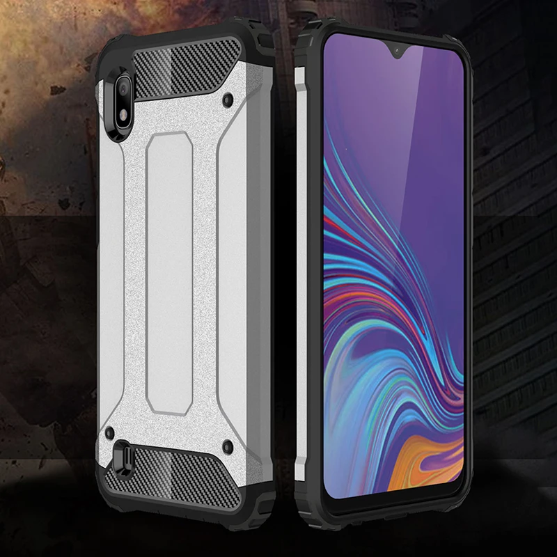 Новые гибридные защитные чехлы из поликарбоната и ТПУ для Samsung Galaxy A10 6 2 дюйма с