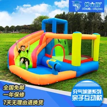 Детский надувной бассейн замок Крытый небольшой докторский дельфины слайд дома большие игрушки открытый озорной батут