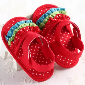 

Beautiful princess Newborn baby girl shoes soft sole summer first walker toddler moccasins flower layer decor infant shoes