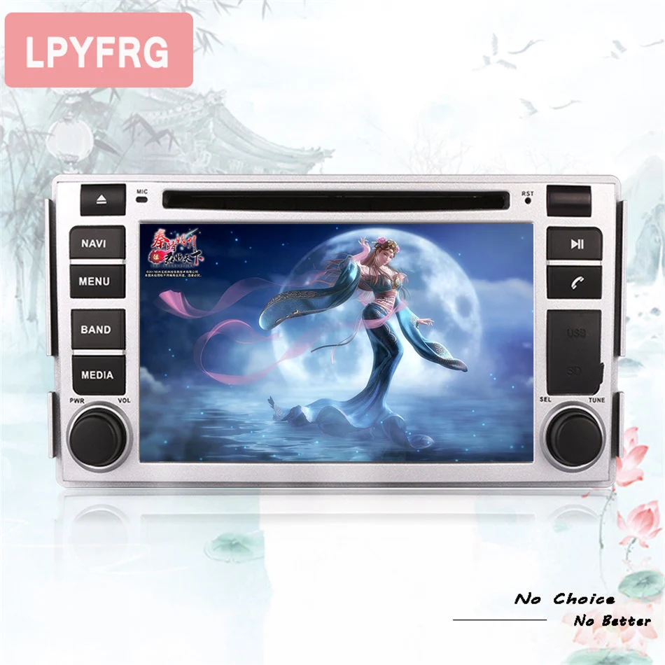 Excellent Ram 4GB Android 9.0 Car DVD player with GPS(opt),USB,audio Radio stereo,car multimedia for Hyundai Santa Fe 2007-2011 Head unit 3