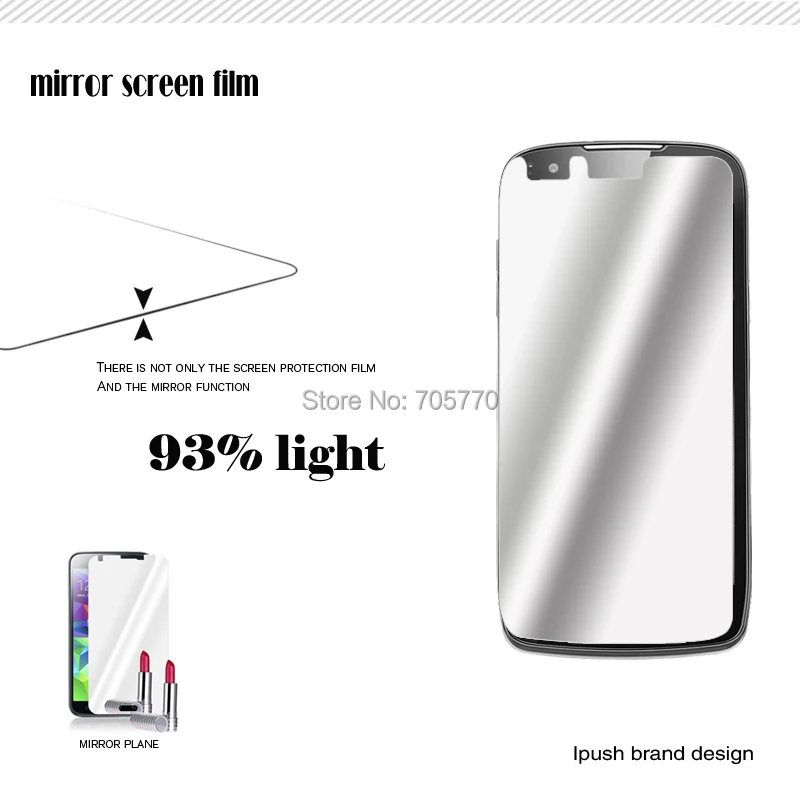 10 Pack High Quality Mirror Screen Protector for LAVA Xolo