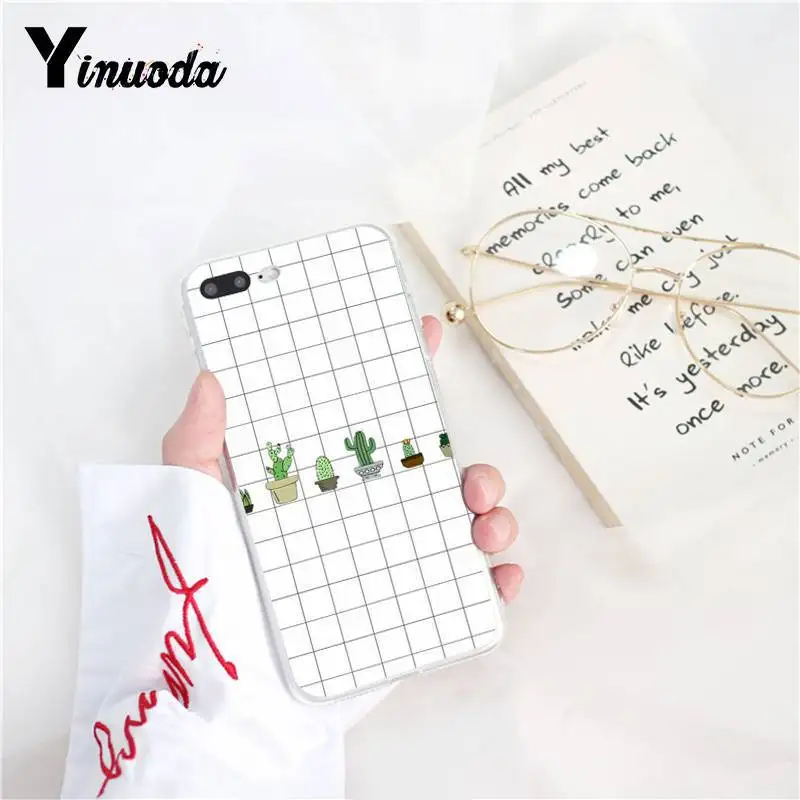 Trendy Cute Cactus Pineapple Patterned