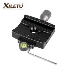 XILETU QR-60P 360 градусов панорамный адаптер-Зажим Штатив Моноподы 1/4 ''и 3/8'' нить адаптер для камеры Универсальный